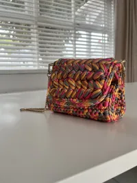 The Riviera bag, flap detail