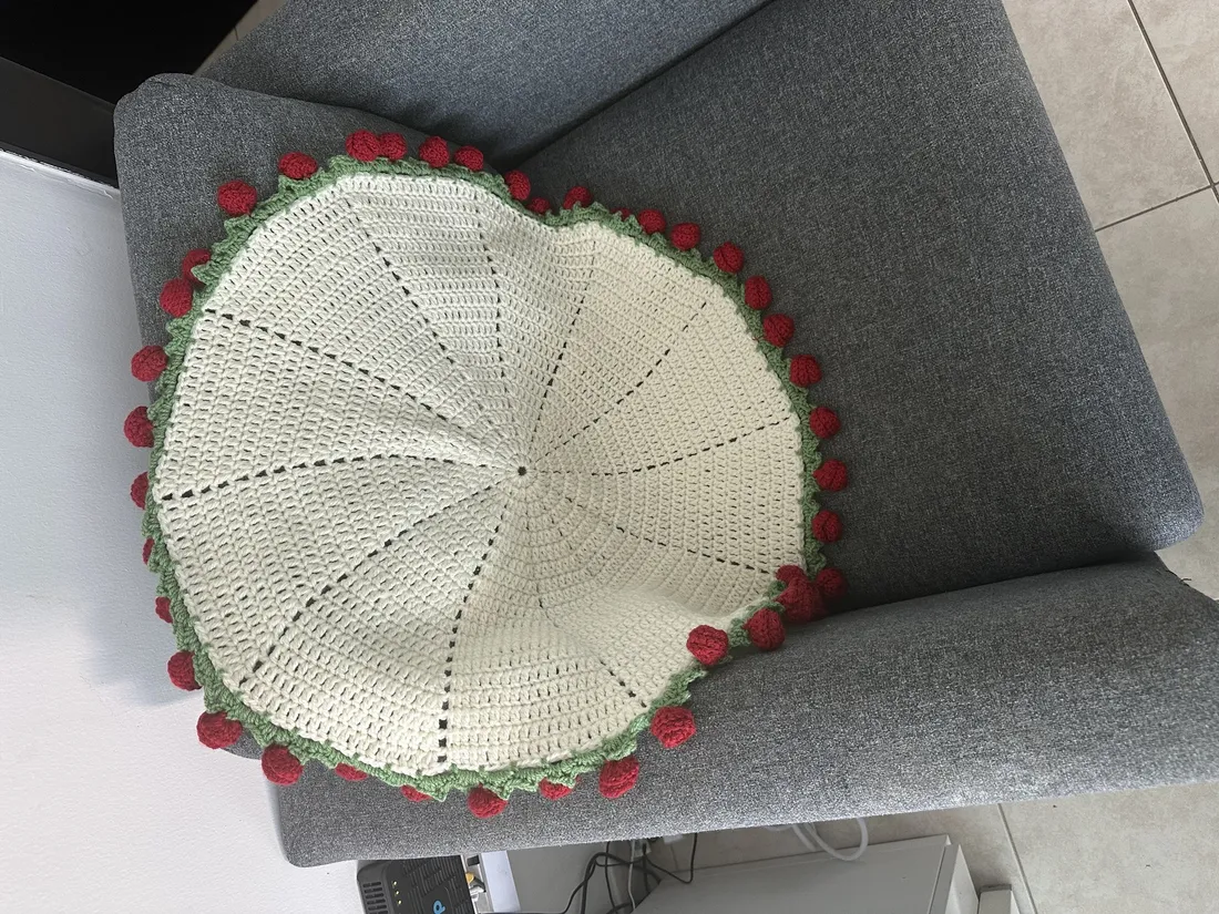 The Trellis coaster, rose-trimmed